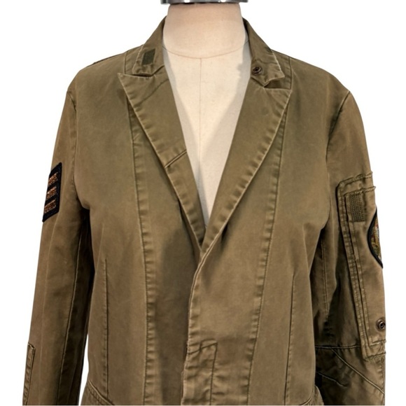Zadig & Voltaire Virginia Utility Military Jacket Size Small - Picture 7 of 16